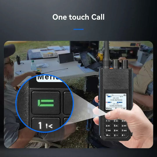 Retevis Ailunce H1 Wireless Two-Way Radio UHF/VHF 16W with Coloured Display