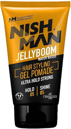 NISHMAN Gel Pomade για Δυνατό Κράτημα & Λάμψη 150ml