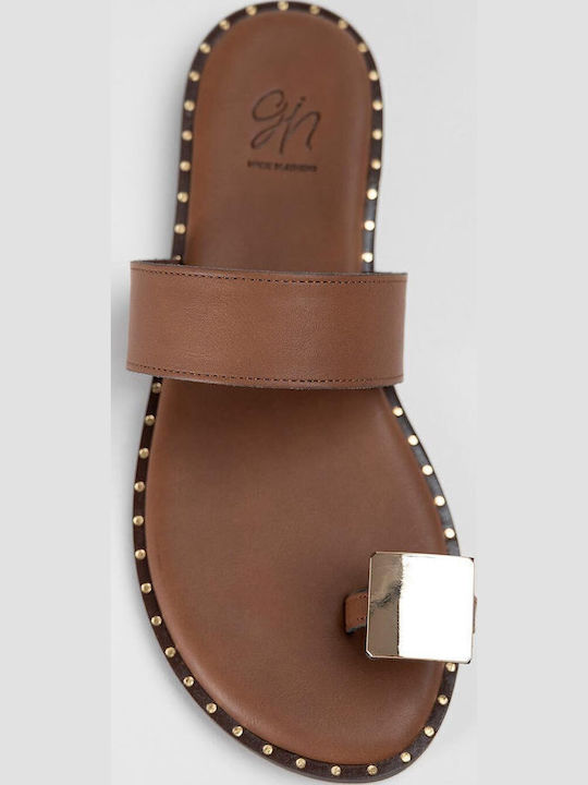 Women's Flat Sandals Brown