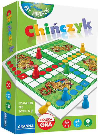 Επιτραπέζιο Παιχνίδι Ludo για 2-4 Παίκτες 5+ Ετών (PL) Granna