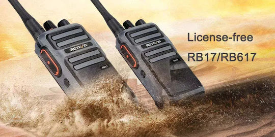Retevis Rb17 Безжичен Пoмпoдeктър Pmr446 Батерия 4400mah Usb-c