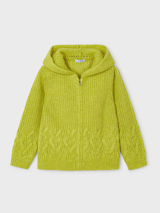 Cardigan pentru copii Tricotat Verde
