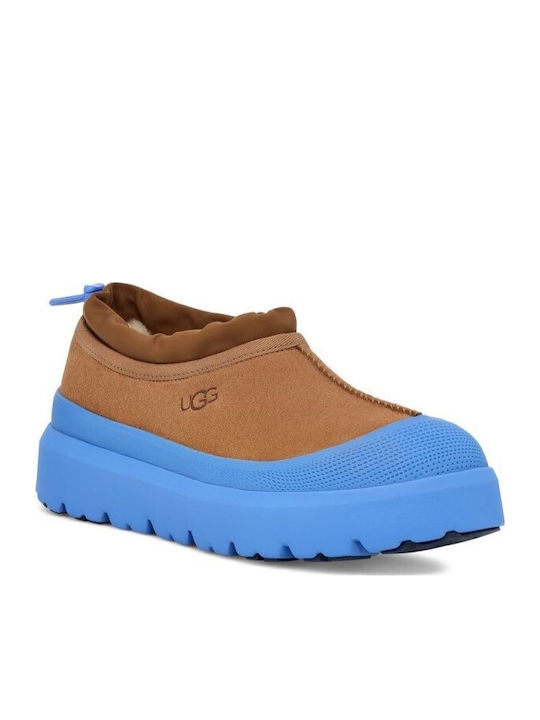 Tasman Weather Hybrid Suede Chelsea Μποτάκια Καφέ
