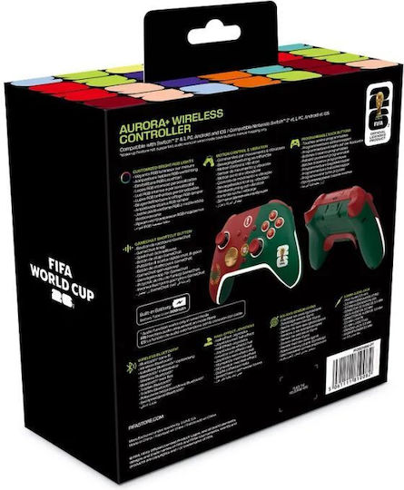 Dragonshock Aurora+ Wireless Gamepad for Android / PC / Switch / Switch 2 / iOS Fifa WC 26 Portugal
