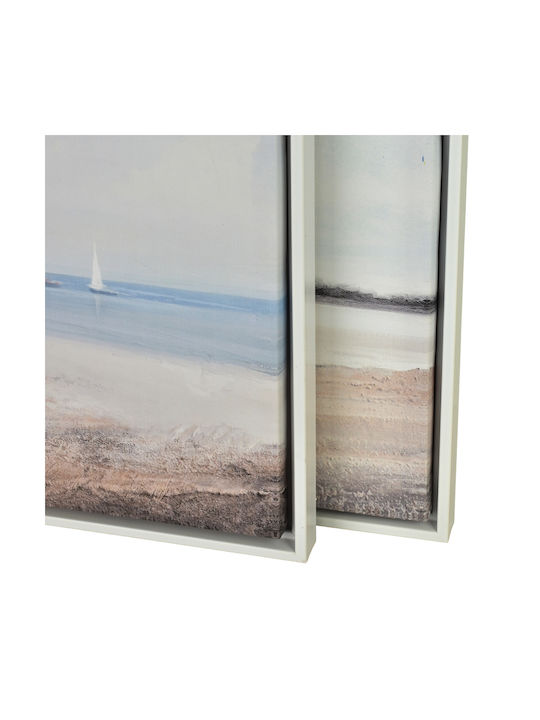 Inga Set 2 Gemälde 40x50cm Meer