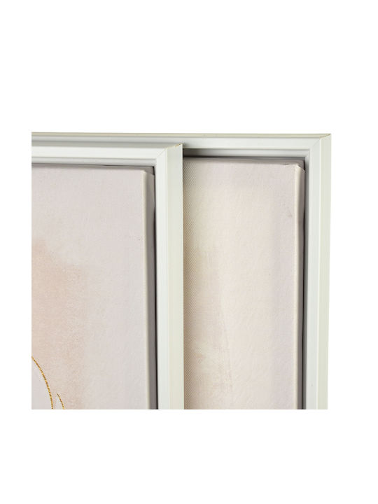 Inga Set 2 Paintings 40x50cm White Flower