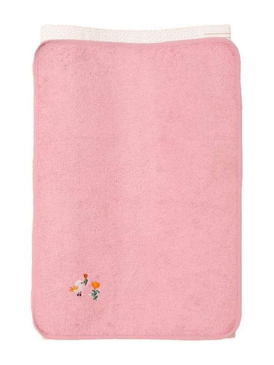 abo Waterproof Changing Pad Pink 50x70cm.