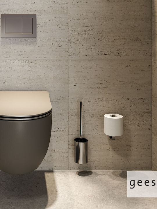 Geesa Inox Toilet Brush Silver