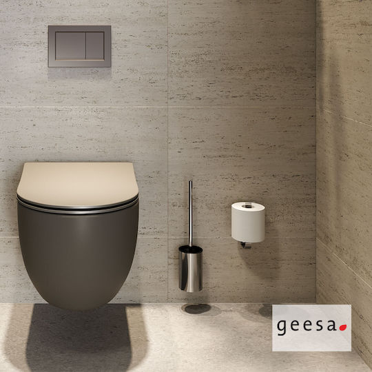 Geesa Inox Toilet Brush Silver