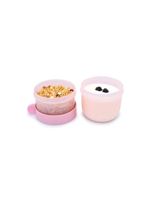 Melii Plastic Pink Food Container 742ml