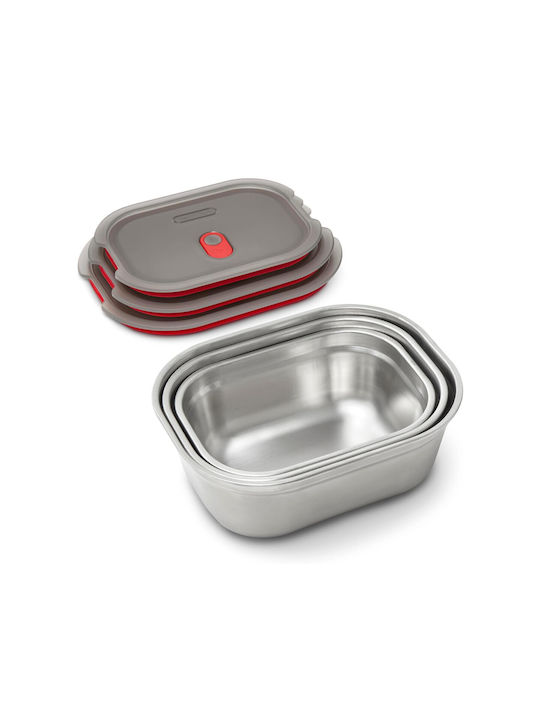 Black+Blum Inox Lunch Box Black 3pcs