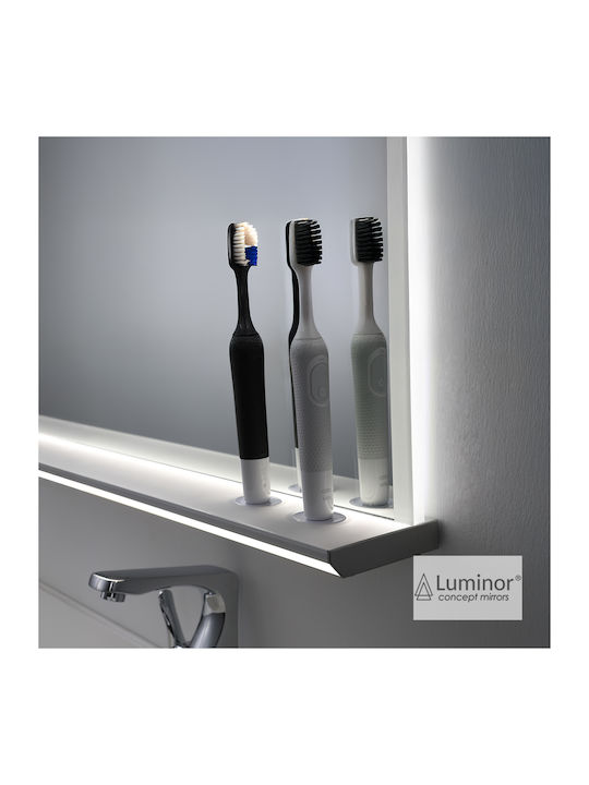 Luminor Καθρέπτης Μπάνιου Led από Πλαστικό 100x72cm