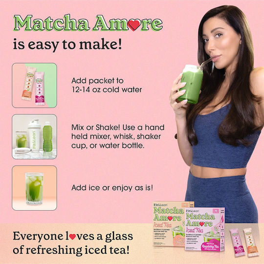 Fit&Lean Матча Чай 10 Чайни Пакетчета