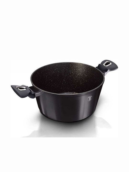 Berlinger Haus Metallic Line Σετ Μαγειρικά Σκεύη από Αλουμίνιο Carbon Pro με Επίστρωση από Πέτρα 5 τεμαχιών