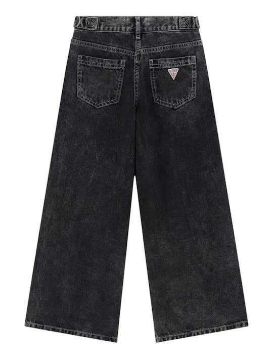 Guess Παιδικό Τζιν Παντελόνι Μαύρο Guess Παιδικό Τζιν Παντελόνι Μαύρο