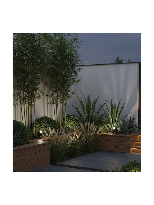VK Lighting Outdoor LED Floor Lamp for Outdoor Use 12W with Warm White Light IP65 Green
