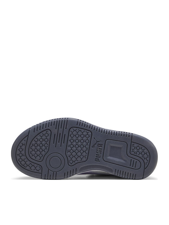 Rebound Kids Sneakers High with Hoop & Loop Closure Multicolour
