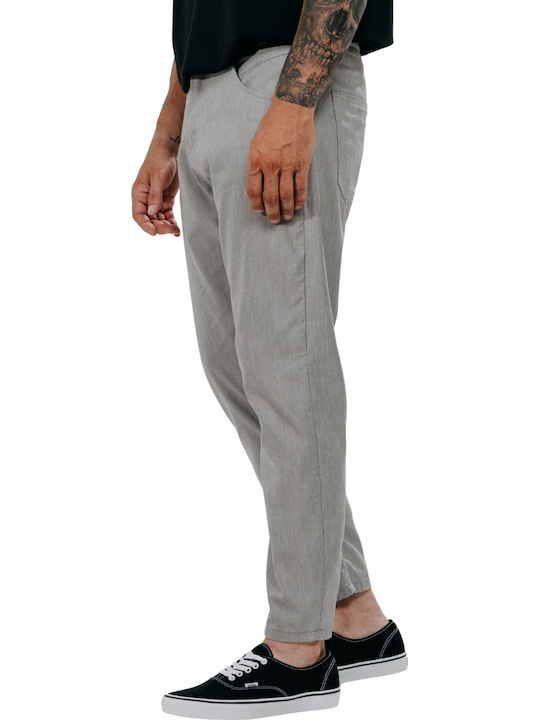 Monaco Pantaloni De Blugi Pentru Bărbați Elastic Cu Fit Relaxed Gri