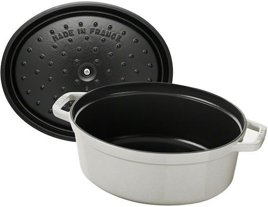 Staub Cocotte Γάστρα Οβάλ Μαντεμένια 37x37cm 8lt