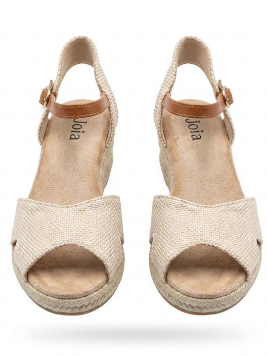 Platforme Dama Tip Espadrile Aurii