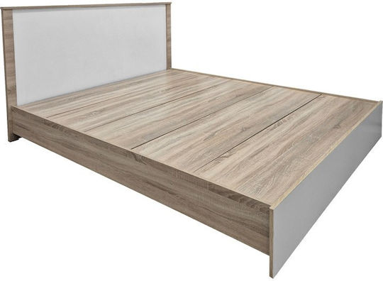 Athos Bett Übergröße mit Matratze 170x200cm Weiß