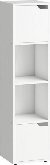 Βιβλιοθήκη Λευκή 30x29x119εκ.