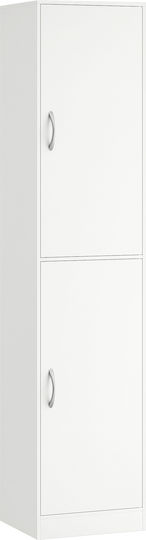 Βιβλιοθήκη Λευκή 40x35x180εκ. 836-703V90WT