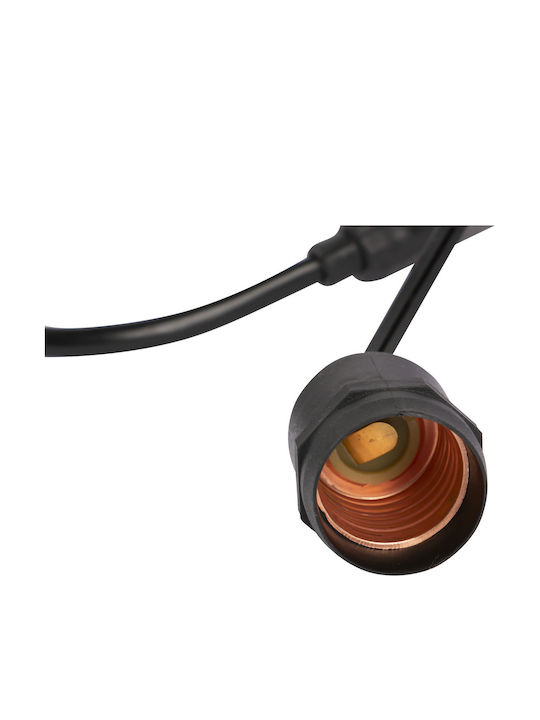 Forever Light Wasserdichte Lichterkette Beleuchtung LED IP54 7,2 m Warmweiß