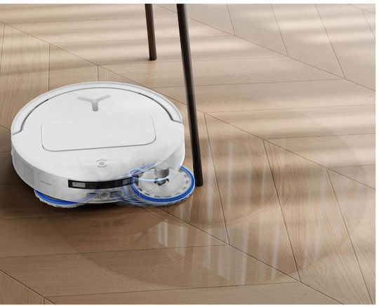 Ecovacs T50 Omni Gen3 Robot Vacuum Cleaner with Laser Mapping & 25000Pa Suction Power White