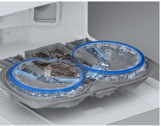 Ecovacs T50 Omni Gen3 Robot Vacuum Cleaner with Laser Mapping & 25000Pa Suction Power White