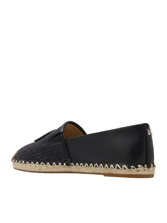 Fabric Women's Espadrilles in Black Colour