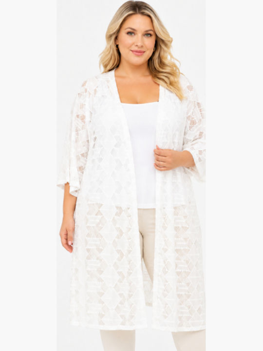 Women's Cardigan Ecru SH-64950-26CA-Ecru
