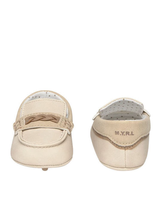 Mayoral Baby Soft-Sole Moccasins Beige