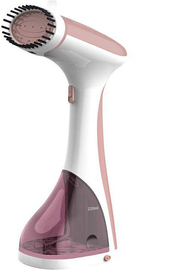 Aparat de calcat vertical de Mână 1400W cu Recipient 220ml Alb