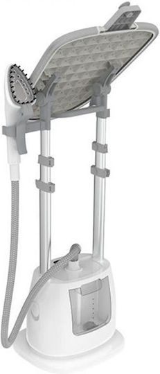 Aparat de calcat vertical de pardoseală 1580W cu rezervor de 1.5lt Gri