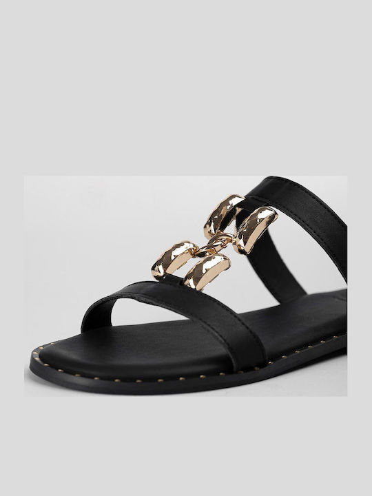 Women's Flat Sandals Black