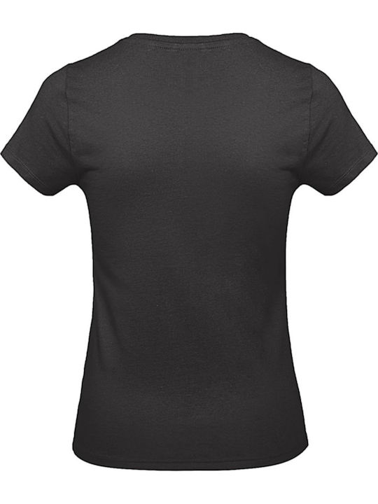 B&C Γυναικείο Διαφημιστικό T-shirt Κοντομάνικο Black