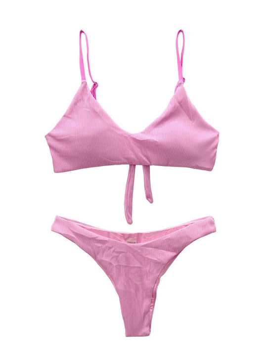 Set Bikini Brazil Ροζ