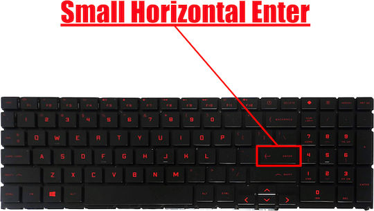 Лаптоп Клавиатура Keyboard Hp Omen 15-ek 15-en Series 15t-ek100 15z-en000 15-ek1001nv 15-en0029nr 15-ek0009nw L98943-001 M00838-001 Us Без Рамка Задно Осветяване Red Кωδ.40975usblred