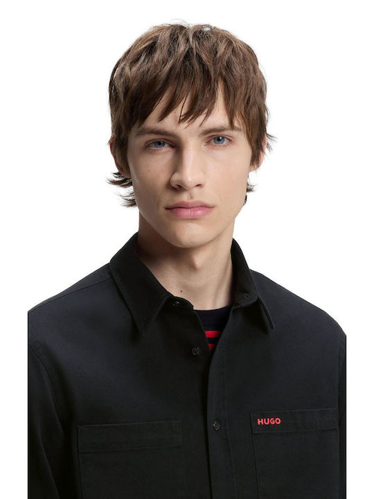 Egrin Long Sleeve Black Shirt