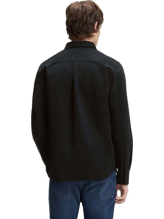 Egrin Long Sleeve Black Shirt
