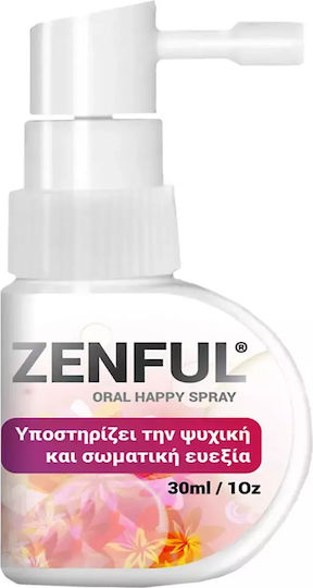 Amhes Zenful Oral Happy Spray Supplement for Stress & Sleep 30ml