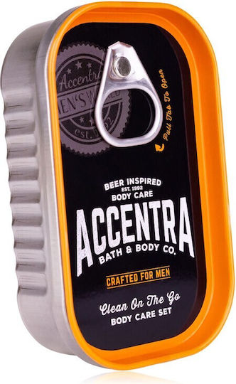 Men's Shower Gel Set 10ml & Reusable Metal Bottle Opener Box