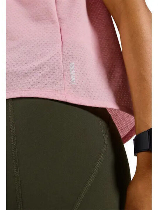 Essential Women's Summer Linen Sleeveless Top Hyper Pink Melange