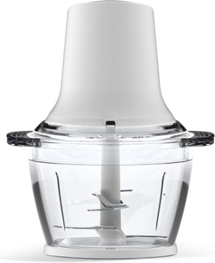 NobeLTek Mini tocatoare 300W cu recipient 1lt Alb