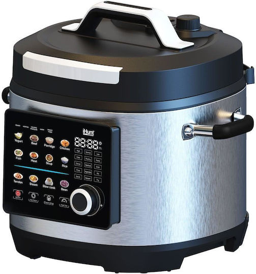 iHunt Multifunktionskocher 1300W mit Gewicht 8l Schwarz