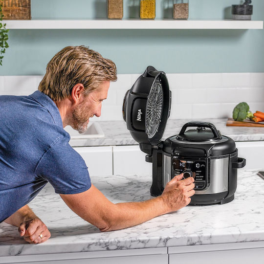 Ninja Foodi Мултикукър 1400W с Капацитет 6lt Черен