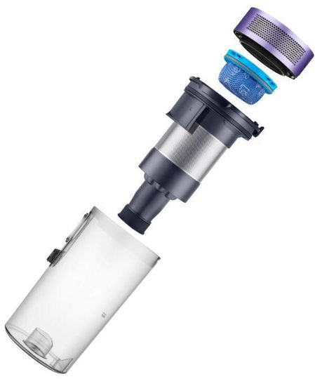 Samsung Jet 60 Turbo Vs15a6031r4 Aspirator Reîncărcabil 2 în 1 Stick și De Mână 21.6V Negru