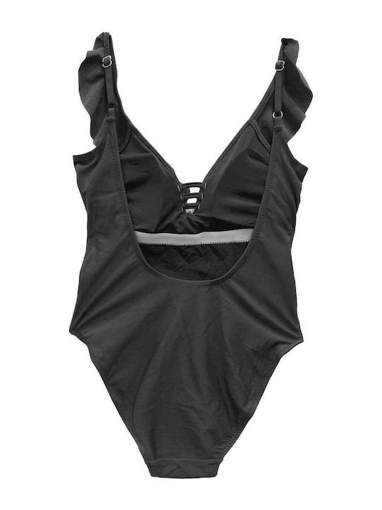 Black One Piece Swimsuit