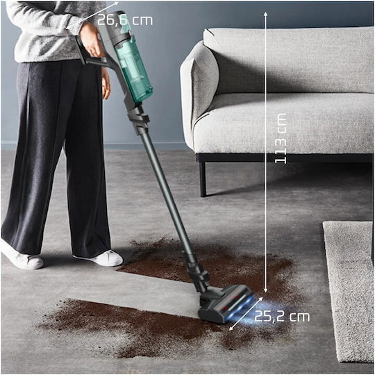 Rowenta X-force 8.80 Aspirator Vertical Reîncărcabil Verde